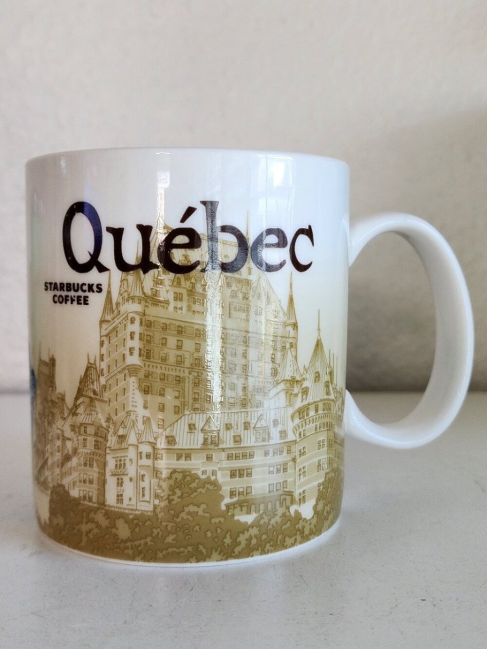 Starbucks QUEBEC Mug Global Icon Collector Series 16oz/Minty 2012 Coffee Mug NEW